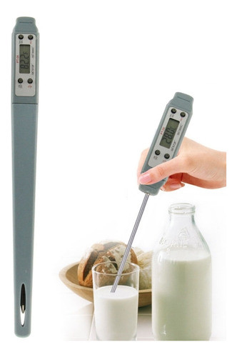 Termômetro Digital Para Alimentos Pt-04 Lcd 1