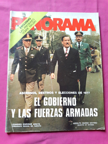 Revista Panorama Nº 388 Año 1974 Gobierno Y Fuerzas Armadas 0