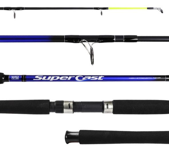 Caña Super Cast Sc1203 H Sports 3.65m 3 Tramos 15-30lb Azul 0