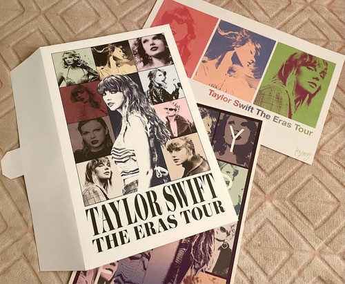 2 Posters En Sobre Original Merchandising Vip Taylor Swift 1