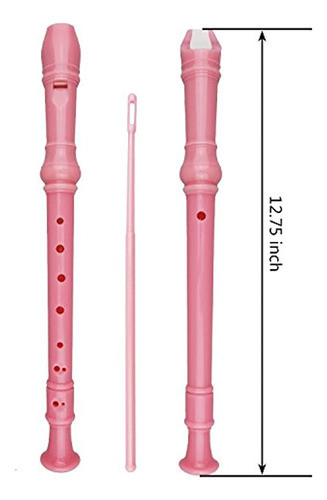 Kasteco Paquete De 2  Flauta Dulce Soprano Grabadoras Estilo 1