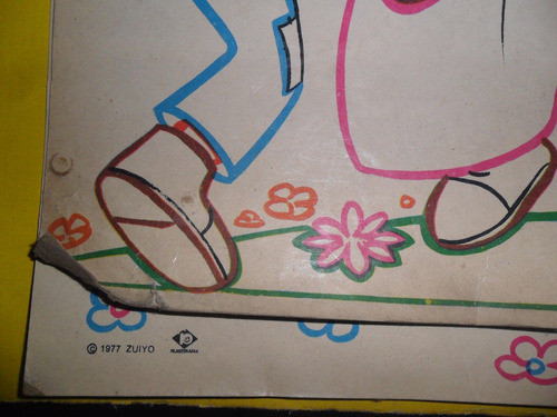 Plastirama Heidi Pedro Abuelo 1977 Zuico Lamina Dibujo 1
