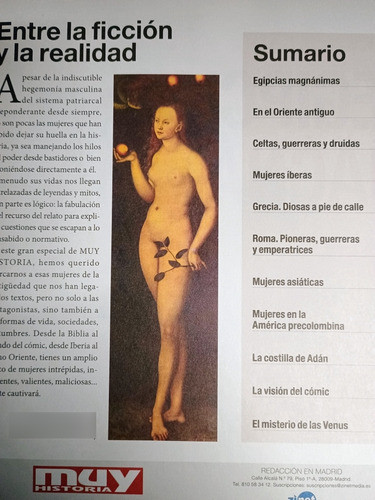 Revista Muy Historia Mujeres Poderosas 1