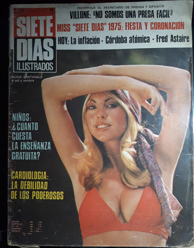 Siete Dias 1975 Villone Horacio Malvicino Javier Villafañe 0