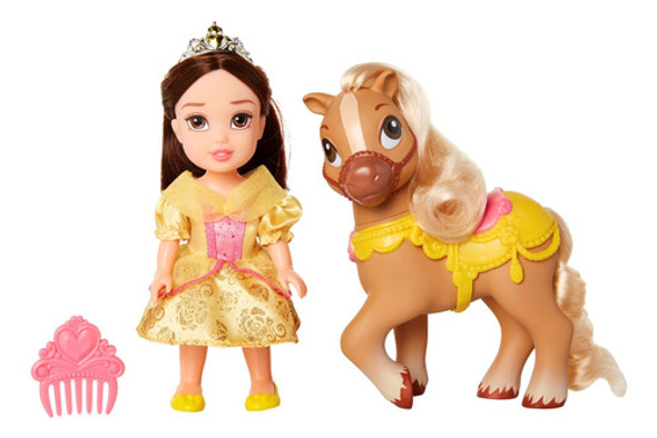 Muñeca Pettite Bella Con Pony- Princesa Original- 1