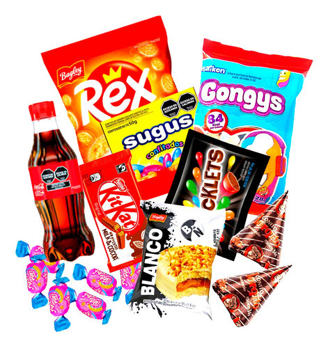 Box Regalito Caja De Golosinas C/gaseosa - Delipop Dulcería 0