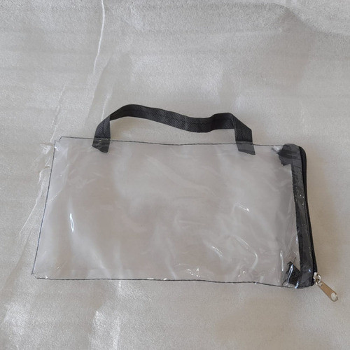 Bolsa Pvc Cristal Con Cierre 23*12 Pack 10 Unidades 0