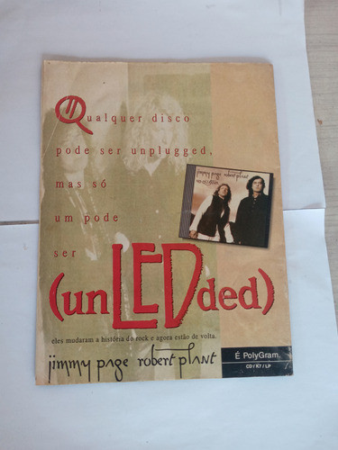Revista Antiga Led Zeppelin-led 1