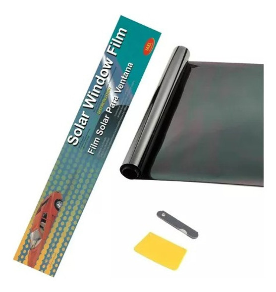 Lamina Polarizado 3mts X 1mt Super Dark Black 1