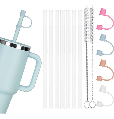 Pajita Greant De 7 Piezas Compatible Con Vaso Hydro Flask De 0
