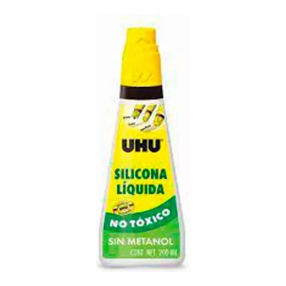 Adhesivo Silicona Liquida Uhu 35ml Pegamento Pega Todo 0 Adhesivo Silicona Liquida Uhu 35ml Pegamento Pega Todo 0