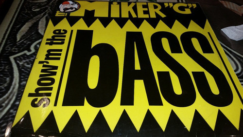 Mc Miker G Show M The Bass Vinilo Maxi 4 Mixes Germany 1990 0