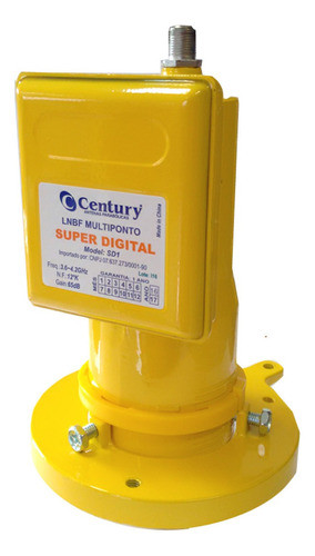 4 Lnbf Multiponto Century Superdigital Banda Estendida 0