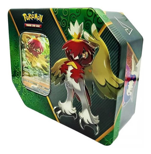 Lata Pokémon Cards Deciduete - Copag 1