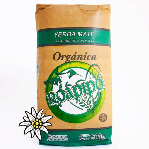 Yerba Mate Orgánica Con Palo Roapipó Chau Acidez 500 Gr. 0