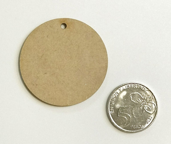 Círculo Perforado 4 Cm - Fibrofacil - X 100 Unidades 1