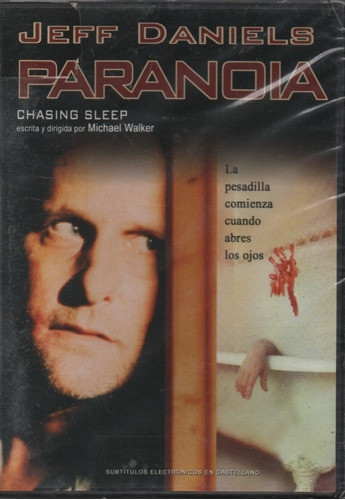 Paranoia - Dvd Nuevo Original Cerrado - Mcbmi 0