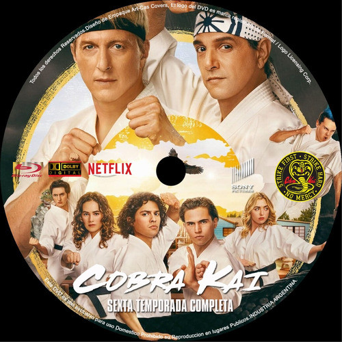 Blu-ray Cobra Kai Temporada 6 Parte 1 (2024) 1