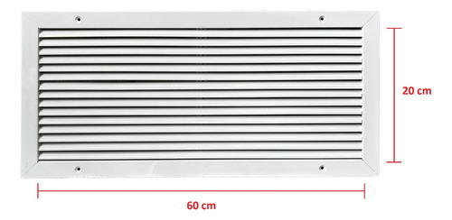 Rejilla Ventilacion 60x20 Retorno 1