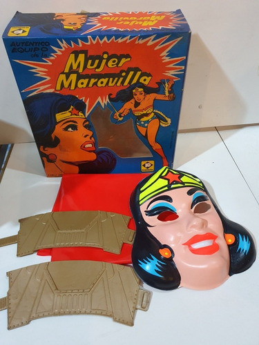 Antiguo Juguete Plastirama Equipo Mujer Maravilla 1978 1