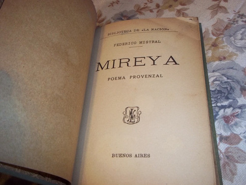 Mireya - Poema Provenzal - Federico Mistral - Vol. 156 1