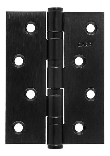 Dobradiça Inox Preta Blindada 4 X 3 X2,2mm Kit 16 Peças 0