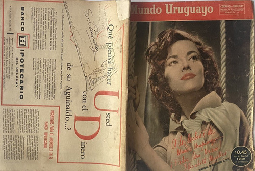 Mundo Uruguayo N° 2018 Fanny Ingold Pianista 1957  Mu4 0