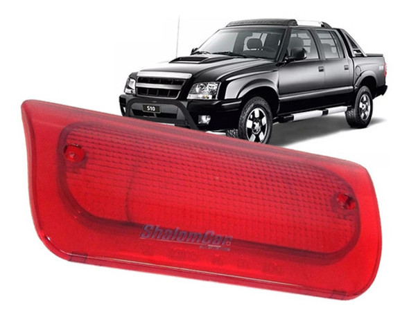 Lente Da Lanterna Teto Brake Light Luz Freio S10 1995 A 2011 0