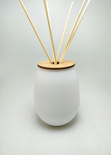 Difusor Vidriotapa De Madera Campanariovarillas Rattan 250cc 1