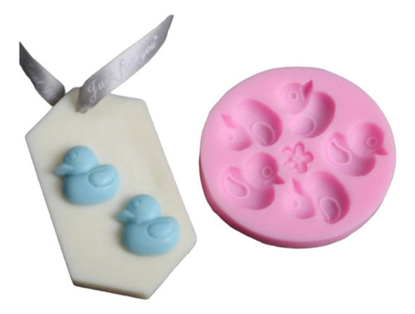 Molde De Silicone Patinhos Para Decorar Cupcakes Doces Trufa 0
