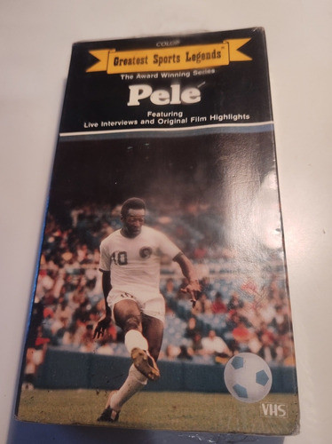 Pelé Vhs Video Casete Live Interviews & Highlights Nuevo 0