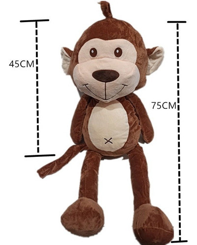 Peluche Mono Pata Largo 75cm 0