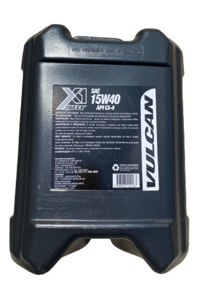 Óleo Lubrificante Para Motor Diesel 15w40 20l Original 1