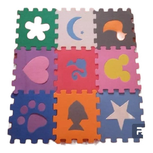 Pisos Encastrables Con Formitas De 90 Cm. X90 Cm, 8mm..!! 0