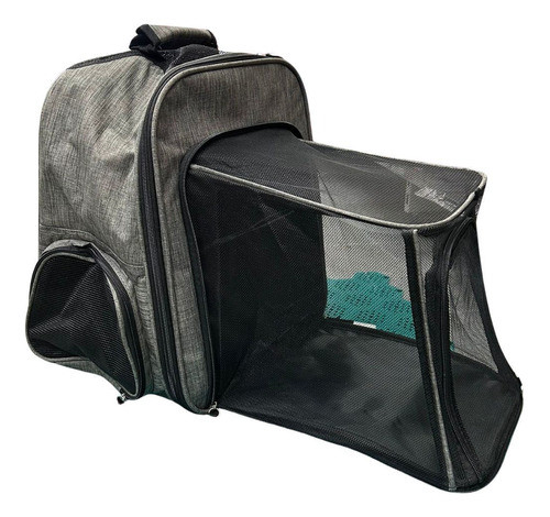 Fofos - Bolso Mochila Extensible Gris 1