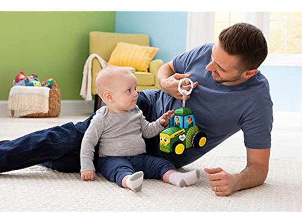 Lamaze John Deere Clip And Go, Tractor Clip En Juguete, Mult 1