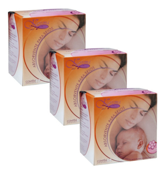 Absorvente Para Seios Karisma Kit Com 36 Unidades. 0