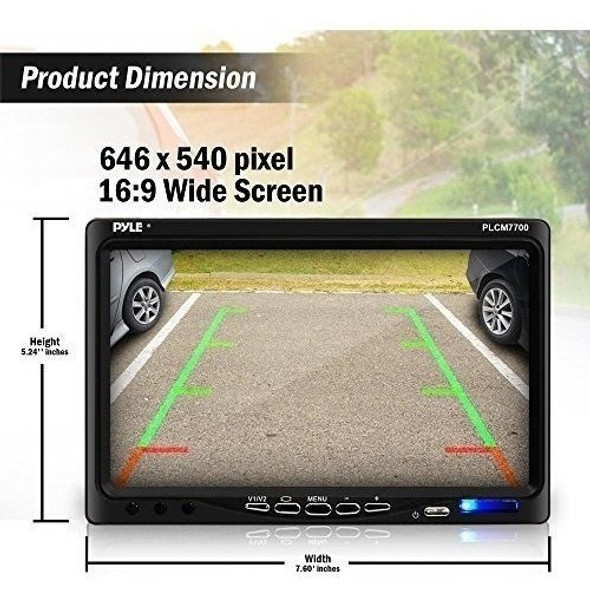 Sistema De Monitor De La Pantalla De La Camara Del Automovil 1