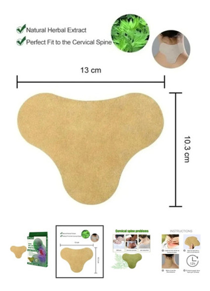 Parches Analgesicos Para Dolor De Cervical Cuello X10 1 Parches Analgesicos Para Dolor De Cervical Cuello X10 1