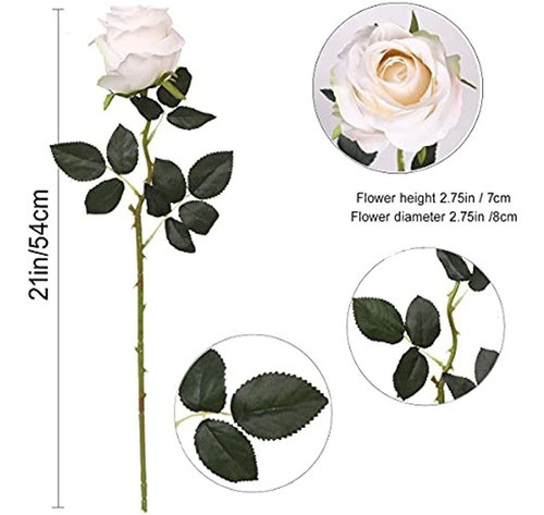 Rosas Realistas Para Boda Bouqu 1
