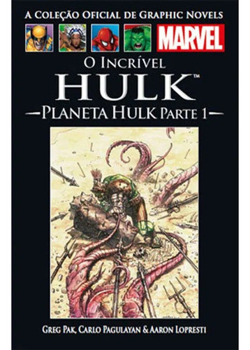 Graphic Novel Marvel O Incrível Hulk Planeta Hulk Parte 1 46 0