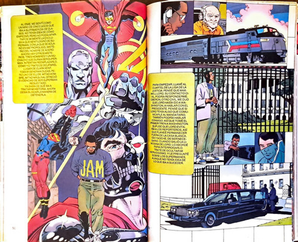 Revista Dc Reino De Los Supermanes Nº 2 Coleccion Año 1993 1 Revista Dc Reino De Los Supermanes Nº 2 Coleccion Año 1993 1