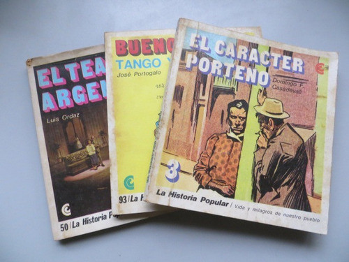 La Historia Popular X 3 N° 3 50 93 Centro Editor 1970 0