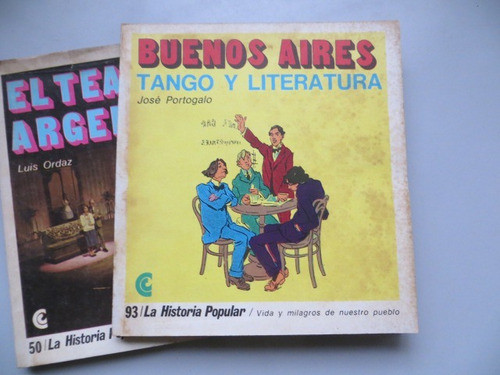 La Historia Popular X 3 N° 3 50 93 Centro Editor 1970 1