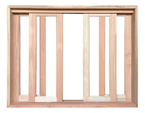 Vitro Correr Madeira Eucalipto 1,20x1,50 Cx14cm - Frainer 1