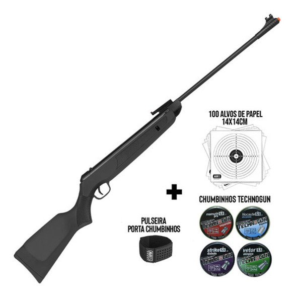 Espingarda Pressão Rossi Sport 5.5 640fps+ 1000 Chumbinhos 1
