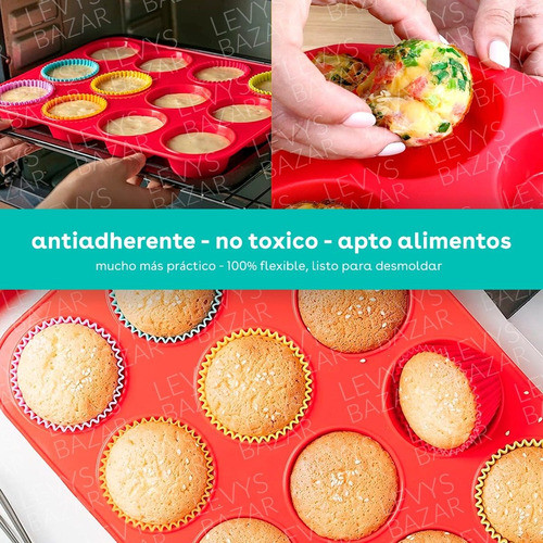 Set Repostería Balanza Muffins Budinera Silicona Termómetro 1