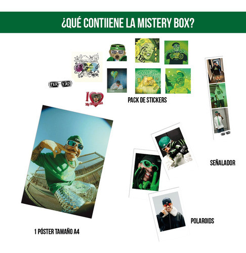 Box Feid - Ferxxo Poster - Stickers Y Polaroids 1
