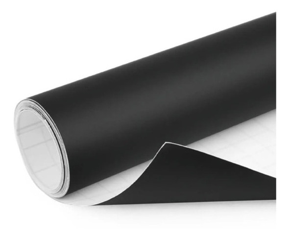 Vinilo  Negro Mate Autoadhesivo  100x61 Cm - Deco Capta 0