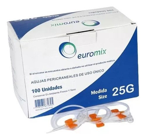 Equipo Pericraneal Batterfly X 100 Unidades  Nova Med 0